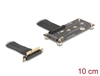 Scheda Tecnica: Delock Adapter PCIe 3.0 X4 Male 90- Angled To M.2 Key M - Female With Cable 10 Cm