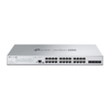Scheda Tecnica: TP-Link Omada Pro 24-Port PoE+ Gigabit L2+ Managed Switch - with 4 SFP Slots 24x 10/100/1000 Mbps RJ45, 4x Gigabit SFP