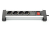 Scheda Tecnica: DIGITUS Switch 4-WAY POWER STRIP WITH 2X USB ON/OFF USB OUT - 5V2A BL-SI