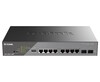 Scheda Tecnica: D-Link 10-port Gigabit Ethernet Poe+ Surveillance - Switches-8 X 10/100/1000Mbps 2 X Sfp 1000Mbps (130 W)-swi
