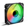 Scheda Tecnica: Sharkoon Ventola Shark Mirror Pwm Rgb 120x120x25mm Black - 