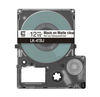 Scheda Tecnica: Epson Matte Tape - - Clear/black 12mm(8m) - Lk-4TBj