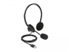 Scheda Tecnica: Delock USB Stereo Headset With Volume Control For Pc And - Laptop - Ultra Lightweight