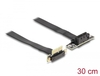 Scheda Tecnica: Delock Riser Card Pci Express X1 Male 90- Angled To X1 Slot - 90- Angled With Cable 30 Cm