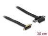 Scheda Tecnica: Delock Riser Card Pci Express X1 Male 90- Angled To X1 Slot - With Cable 30 Cm