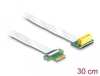 Scheda Tecnica: Delock Riser Card Pci Express X1 Male To X1 Slot 90- Angled - With Fpc Cable 30 Cm