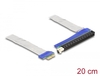 Scheda Tecnica: Delock Riser Card Pci Express X1 Male To X16 Slot With - Cable 20 Cm