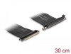 Scheda Tecnica: Delock Riser Card Pci Express X16 Male To X16 Slot 90- - Angled With Cable 30 Cm