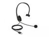Scheda Tecnica: Delock Headset USB Mono with Volume Control for PC and - Laptop - Ultra Lightweight