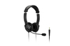 Scheda Tecnica: Kensington Cuffie Hi-Fi Headphones with Mic, con - microfono, over ear, cablato, jack 3,5 mm