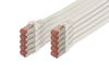 Scheda Tecnica: DIGITUS Confezione 10 LAN Cable Cat.6 S/FTP Schermati - Mt 5 Colore Bianco