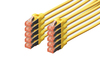 Scheda Tecnica: DIGITUS Confezione 10 LAN Cable Cat.6 S/FTP Schermati - Mt 5 Colore Giallo