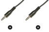 Scheda Tecnica: DIGITUS Cavo Audio Jack, 3.5mm, M/M, 2,5mt - 