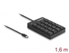 Scheda Tecnica: Delock USB Type-c Keypad 19 Keys Black - 