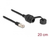 Scheda Tecnica: Delock Cable Rj50 Male To Rj50 Female For Built-in With - Sealing Cap Ip67 Dust And Waterproof 20 Cm