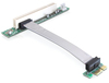 Scheda Tecnica: Delock Riser Card Pci Express X1 > 1 X Pci With Flexible - Cable 13 Cm Left Insertion