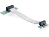Scheda Tecnica: Delock Riser Card Pci Express X1 > X1 With Flexible Cable - 13 Cm Left Insertion