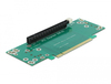 Scheda Tecnica: Delock Riser Card Pci Express X16 To X16 Left Insertion - - Slot Height 53.9 Mm