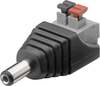 Scheda Tecnica: Goobay Adattatore Plug Dc 2.1x5.5mm Maschio Terminal Block - 2 Pin Con Pulsante