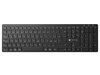 Scheda Tecnica: Techly Tastiera Ultrasottile Wireless 2.4g + 2 Bt - Ricaricabile Con Retroilluminazione, Nero