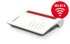 Scheda Tecnica: AVM FRITZ!Box 5530 Wi-Fi 6 up to 2400 Mbit/s + 600 Mbit/s - Fiber optics up to 1000 Mbit/s (AON/GPON), Network with 1 x