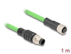 Scheda Tecnica: Delock M12 Cable -coded 8 Pin Male - To Female Pur (tpu) 1 M