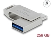 Scheda Tecnica: Delock USB 5GBps USB-c + Type-a Memory Stick - 256GB - Metal Housing