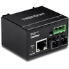 Scheda Tecnica: TRENDnet TI-F10S30 Hardened Industrial Fiber Converter - 100Base-FX, Single-Mode, SC, 30 km