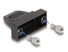 Scheda Tecnica: Delock D-sub Housing For 9 Pin Male / Female - Plastic Housing For Flat Cable