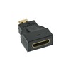 Scheda Tecnica: InLine ADAttatore HDMI Mini Type-c Femmina HDMI Micro - Type-d Maschio, Pin Dorati