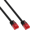 Scheda Tecnica: InLine LAN Cable Cat.6 U/UTP - Piatto nero, 3m