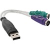 Scheda Tecnica: InLine Mouse Convertitore USB PS/2 per collegare tastiera e - Mini Din 6pin alla porta USB del PC