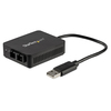Scheda Tecnica: StarTech .com ADAttatore Di Rete USB 2.0 A Fibre Ottiche - Convertitore Sfp Con Slot Aperto, 2km, ADAttatore Di Rete