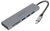 Scheda Tecnica: Mediacom Md Hub USB-c 3porte USB 3/cardreade - 