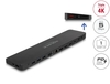 Scheda Tecnica: Delock USB Type-c Triple Display Docking Station With - Displaylink- 4k / USB 5GBps / LAN / Sd / Audio / Pd 80 W