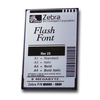 Scheda Tecnica: Zebra Font - Pack (english Cyrillic Slavic Turk