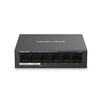 Scheda Tecnica: Mercusys 6-Port 10/100Mbps Desktop Switch with 4-Port PoE+ - 6x 10/100 Mbps RJ45, 250m, 40W PoE, 2 Uplink Ports, 99.8x9