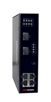 Scheda Tecnica: Hikvision Switch INDUSTRIALE UNMANAGED DIN, 4 PORTE PoE - 10/100 +2 SFP UPLINK 1000, 802.3af/at ALIM. NON INCLUSO- DS