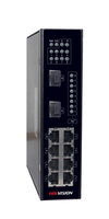 Scheda Tecnica: Hikvision Switch INDUSTRIALE Unmanaged, 8 PORTE 10/100M PoE - + 2 1000M SFP uplink, 802.3af/at ALIM. NON INCLUSO- DS-3T03