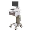 Scheda Tecnica: Ergotron Carefit Pro Carrello Electric Lift Per Display - LCD/dotazione Pc Medico Bianco, Grigio Caldo Dimensione Sch