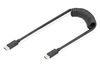 Scheda Tecnica: DIGITUS Cavo Spirale USB 2.0 - Da USB - C USB - C Mt 1 - 