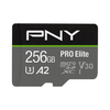 Scheda Tecnica: PNY Sd-micro 256GB Pro Elite Class 10 / Uhs-i U3, A1 - V30, Read:100mb/write:90 Mb/s (4k-fhd) Sdu256v32100pro-ge