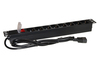 Scheda Tecnica: Tecnoware Pdu 19" Ingresso Iec C14 - 8 Uscite Italia - 10/16a Schuko Intelrruttore Luminoso Cavo 1,8 Mt