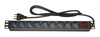 Scheda Tecnica: Tecnoware Pdu 19" Ingresso Ita 16A - 9 Uscite Italia - 10/16a Schuko Intelrruttore Luminoso Cavo 1,8 Mt