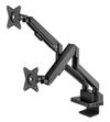 Scheda Tecnica: Manhattan Sup. Da Scrivania Doppio Monitor 17-32'' Con - Molla Gas E Docking Station 8-in-1
