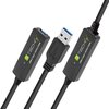 Scheda Tecnica: Techly Cavo Prolunga Attivo USB3.2 Superspeed+ Estensore Di - Segnale 20m Nero