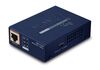 Scheda Tecnica: PLANET Single-port 10/100/1000mbps 802.3bt Ultra PoE - Injector (60 Watts, Legacy Mode Support, PoE Usage Led) -w/