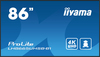 Scheda Tecnica: iiyama H8665UHSB-B1 86" CD Uhd 86 3840x2160 Uhd Ips - Pane Haze