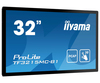 Scheda Tecnica: iiyama 32 Pcap Bezel Free 30 Points Touch Screen - 1920x1080, Amva3 Panel, VGA, HDMI, Dp, Panel 500cd/m 92% Li