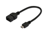 Scheda Tecnica: DIGITUS Cavo Adattatore USB 2.0 Otg, Connettori Micro USB B - Maschio - USB Femmina, 20 Cm